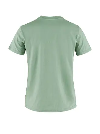 FJÄLLRÄVEN | Camiseta funcional de mujer Fox Boxy Logo | hellgrün
